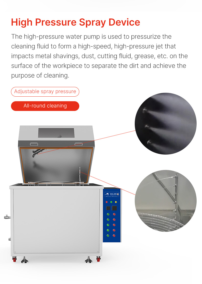 Industrial Ultrasonic Cleaner 40L Tank 380V for Auto Parts Degreasing