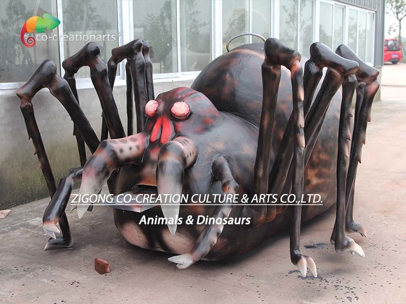 Personalized Customization Amusement Park Giant Animatronic Spider