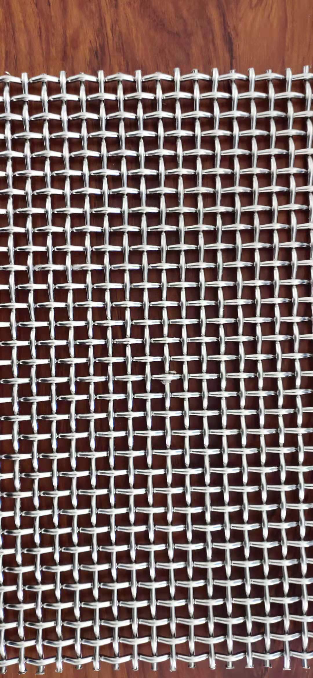 3/4in Aperture Stainless Steel Crimped Wire Mesh For Screening Mesh
