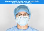 Operating Theater Medical Surgical Cap , Disposable Surgeon Doctor Caps Doctor