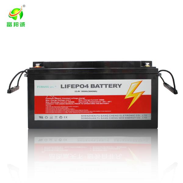 Oversized 20Ah 50Ah 150Ah 200Ah 300Ah 12v Rechargeable Lithium Battery Pack 12