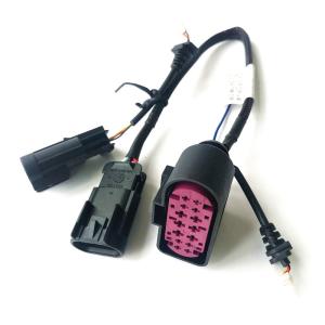China Gt150 15326856 Automotive Wiring Harness Assembly 14Pin 12V 24V wholesale