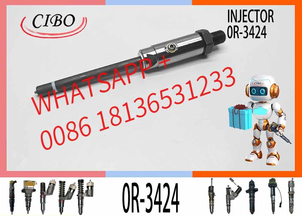 New Fuel Injectors 7W-7032 0R-3424 7W7032 0R1747 0R3424 for 3406B 3406C 3412 3408 diesel engine