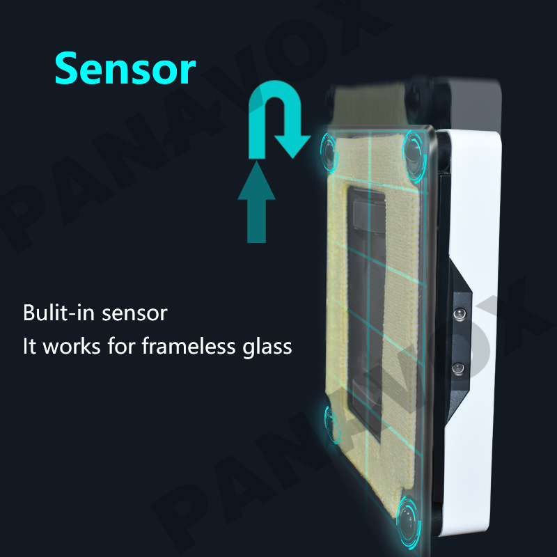 High Suction App Controlled Window Glass Cleaner Robot With 500mAh Battery Capacity