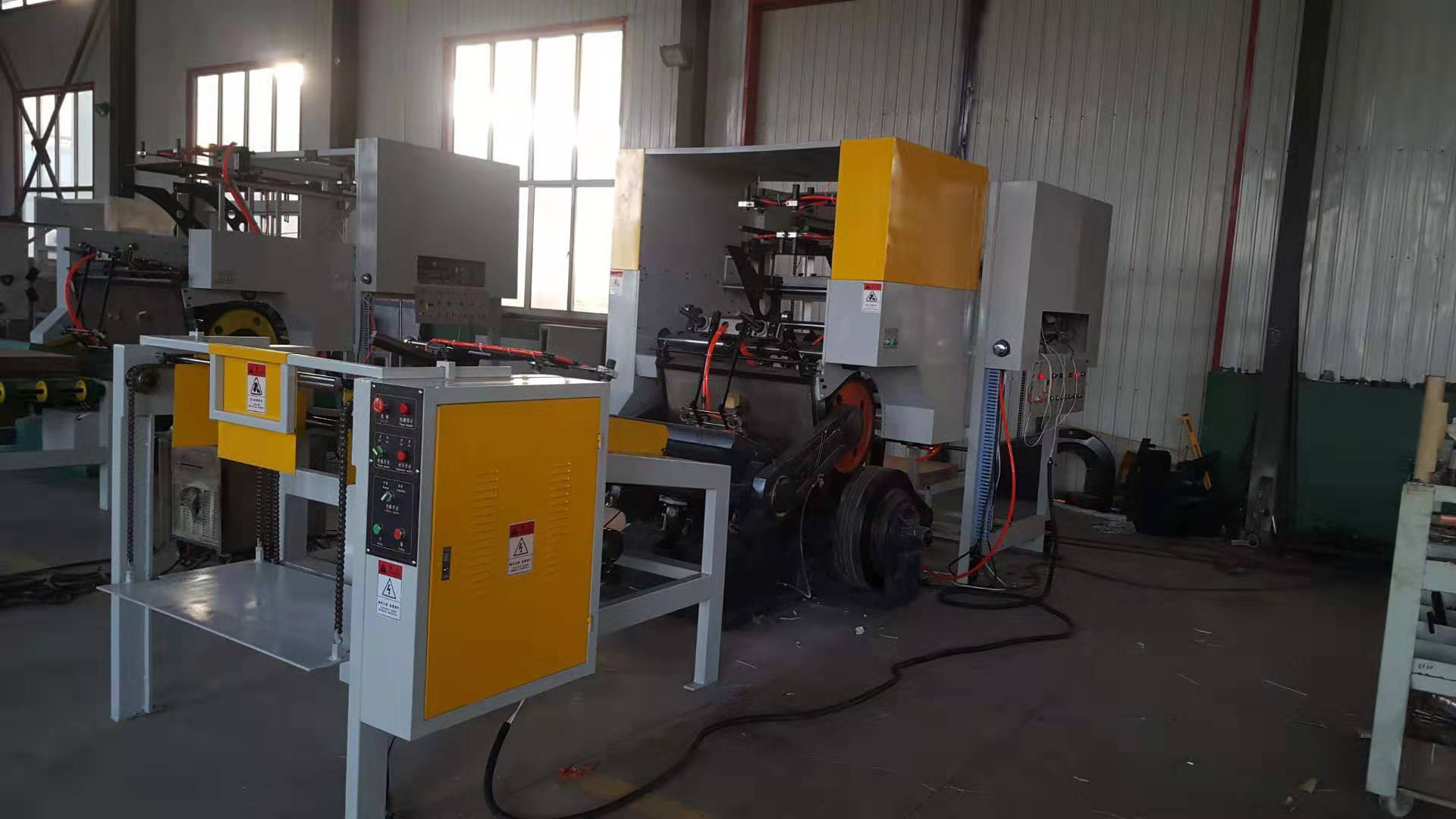 2.2kw Carton Box Making Automatic Paper Creasing Machine