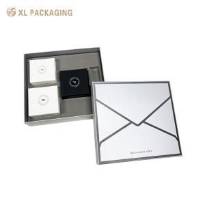 China Custom Elegant Cosmetic Paper Box Packaging Top And Bottom Box For Skincare wholesale