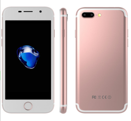 Original Q7 LEO 4.5Inch Smart Phone MTK6582 Quad Core 854*480 IPS 3G WCDMA 1G RAM 8G ROM 5.0MP+1.3MP Phone