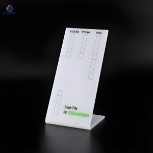 China Countertop Transparent Acrylic Sign Holder A3 A4 A5 Size For Advertising Needs wholesale