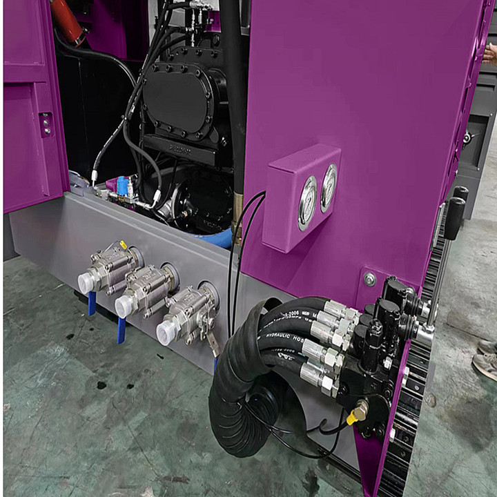 Steel Crawler Air Compressor Machine Mining Screw Air Compressor Diesel Air Compressor