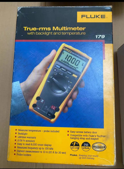 Fluke 179 Electronic Test And Measurement Equipment 1000V True-RMS Digital Multimeter