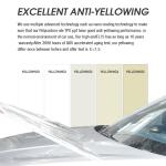 Stain Resistant Car Window Transparent Film 7.5mil 8.5mil