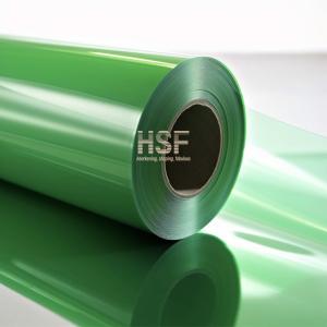 China 23um Green Static Cling Protective Anti Static Plastic Film 1360mm wholesale
