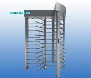 China 304 Stainless Steel Full Height Turnstile Gate Biometric Access Control wholesale