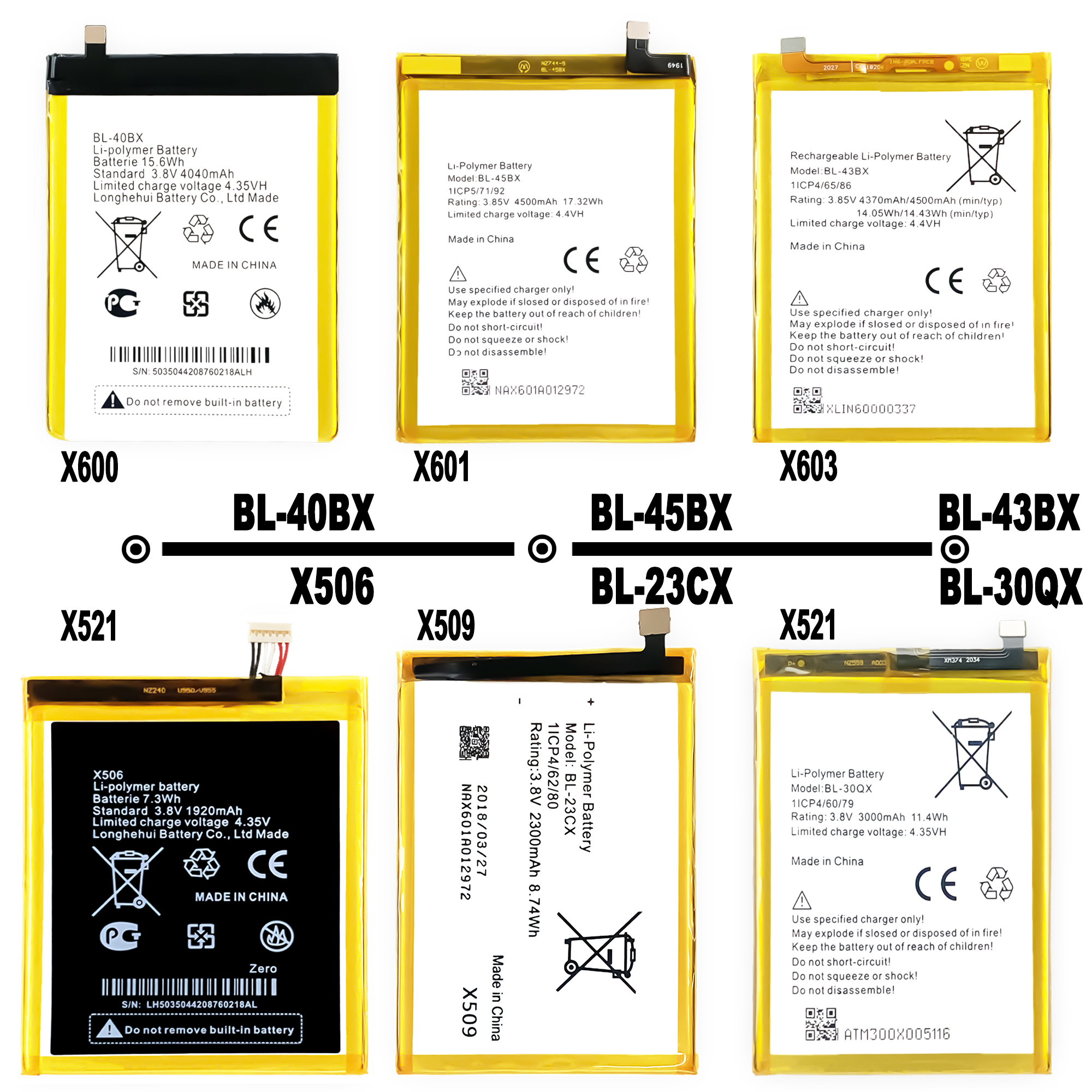 Compact and Powerful Lithium Polymer Battery for Tecno Itel Infinix Mobile Phones