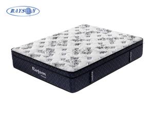 China Euro Top Pocket Spring Plush Bed Mattress for Bedroom wholesale