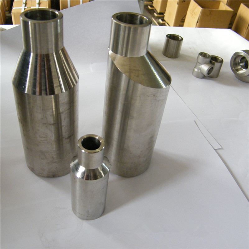 Customized Support OBM Stainless Steel A182 Gr. F304 316L Swage Eccentric Nipple Mss-Sp-95 Pipe Fittings Concentric Swaged Nipple Thread Nipple Forged