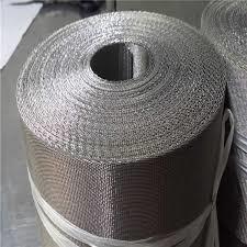 China 24×110 Dutch Weave Wire Cloth 316 304 Stainless Steel Filter Mesh Woven Nettings wholesale