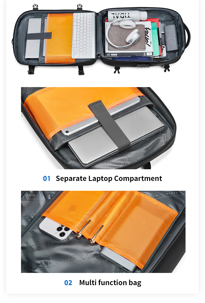 New bag wholesale laptop usb charging men college anti theft mochila waterproof bagpack school backpack bag backpack