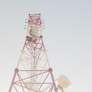 China Outdoor 100 Meters Metal Antenna Tower Self Supporting 3 Leg wholesale