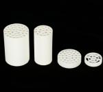 White Mullite Ceramics Honeycomb Ceramic Filter Waste Treatment Corrosion