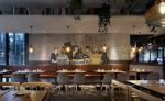 Wooden Leather Restaurant Booth Style Dining Set Furniture Customized Design
