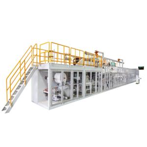 China 2.2m Width 300meters/Min Baby Diaper Machinery 300kw Splicer wholesale