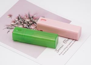 China Plastic Perfume Tester Bottle Square 10ml Mini Spray Bottle For Alcohol wholesale