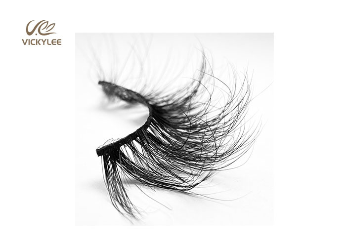Natural Black 7D Effect 24mm Permanent Eyelash Extensions