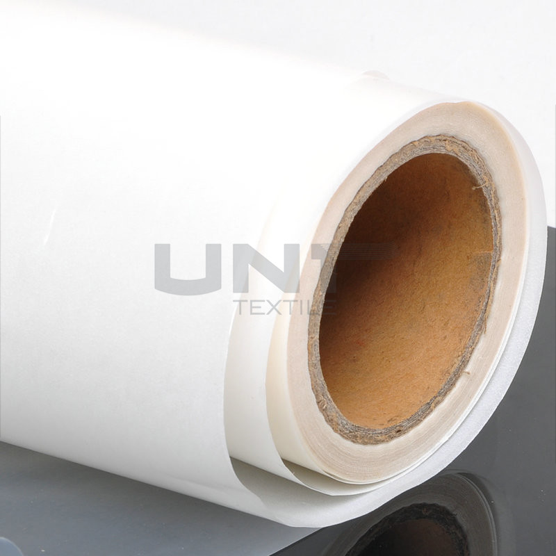 Transparent Slip Hot Melt Adhesive Film Fused Interlining For Garment