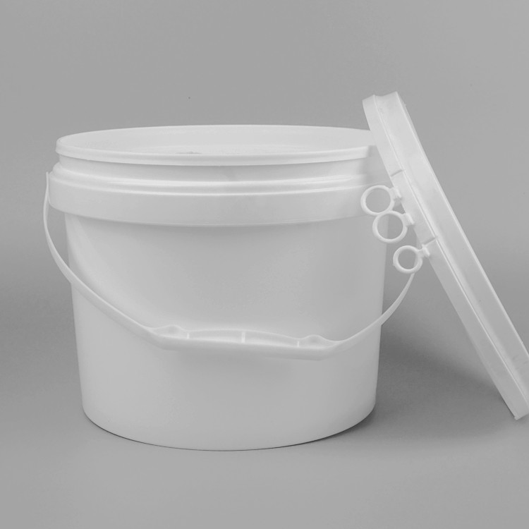 Chemical 5L Round Plastic Bucket With Lid , 1.5 Gallon Plastic Bucket