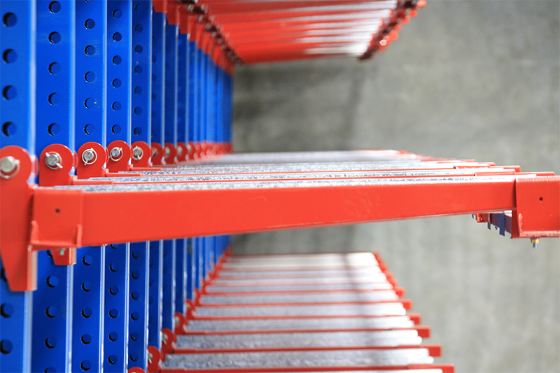 Double Side Cantilever Racking System Warehouse Storage Cantilever Rack