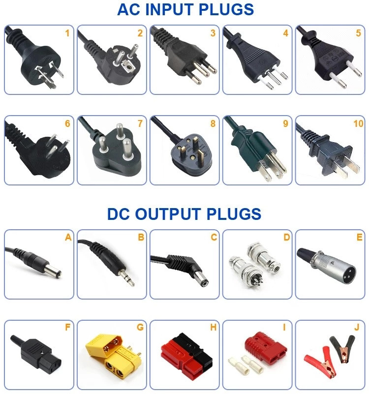 lithium ion battery charger 67.2v 5A charger using for 60v 20ah 30ah battery