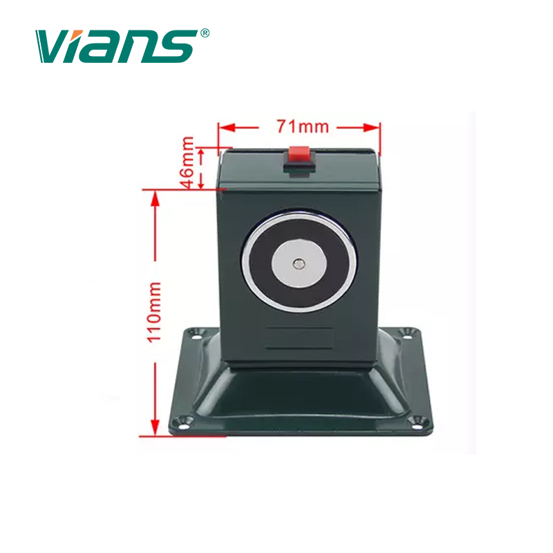 Zinc Alloy Fire Door Magnetic Holder With Emergency Release Floor Wall Door Holder
