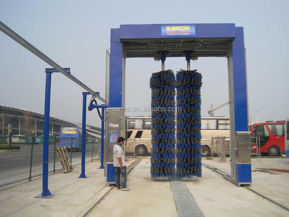 Hop Dipped Galvanized Steel Fully Automatic Rollover Car Wash Machine