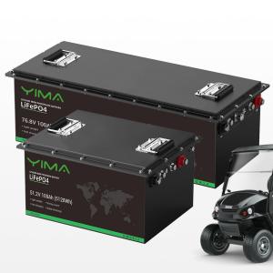 China Customizable Electric Golf Trolley Lithium Battery 48volt Environmental Friendly wholesale