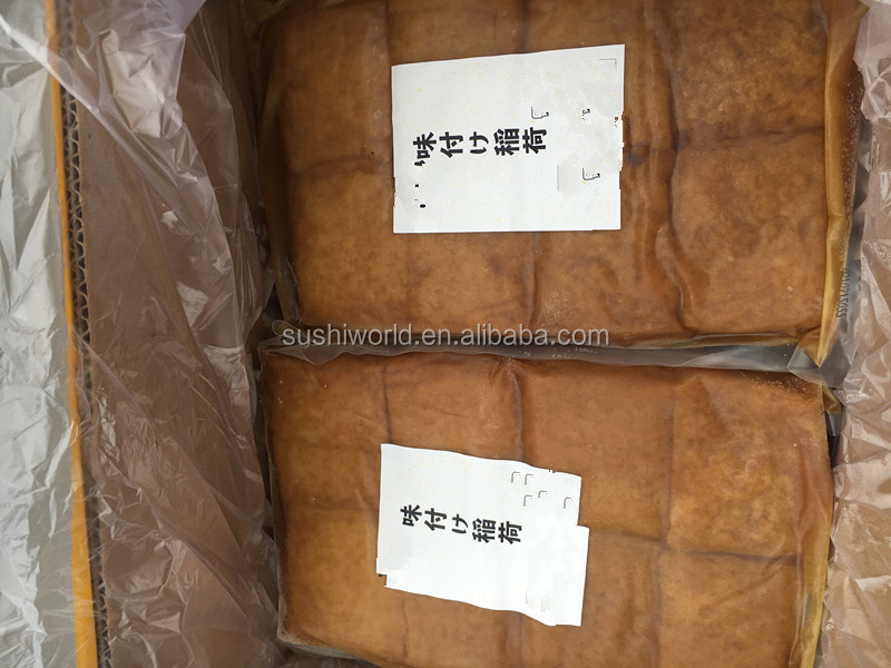 FROZEN AJITSUKE SOYBEAN CURD HACCP Certified Inari Tofu with Traditional Seasoning
