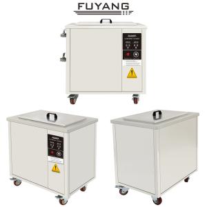 China Customized Large Industrial Ultrasonic Cleaner Single Tank Casters Stainless Steel 560L 40KHz wholesale