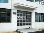 Impact Resistance H3000mm 40cm/S Glass Panel Garage Doors