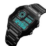 Rose Gold Mens Digital Watch Classic Wild Street Watches Sport Retro 50m