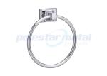 Decorative Bathroom Hardware Accessories 6" Satin Nickel Towel Ring