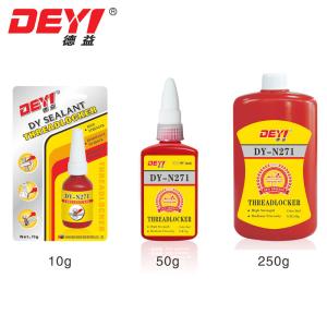 China Anaerobic Adhesive Red Threadlocker Adhesive Wtih Low Viscosity wholesale