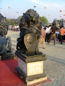 China One pair of Lions sculpture from China wholesale