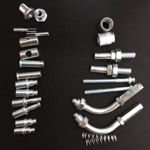 China Iron Motorcycle Control Cable Feetings Components ISO9001 Certification wholesale