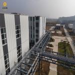 Commercial Residential High Rise Steel Structure Building For Schools Hospitals