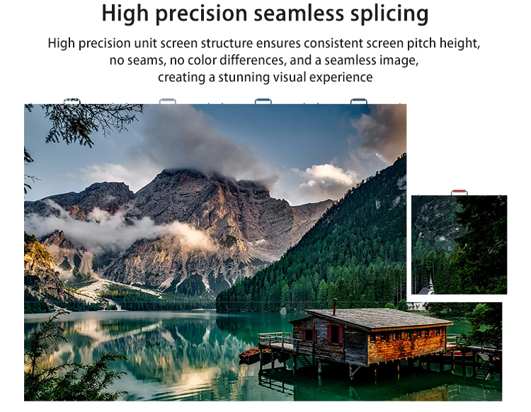 Original Indoor Fixed LED Display P2.5 P3 P4 1080P 2k 4K LED Video Wall Screen