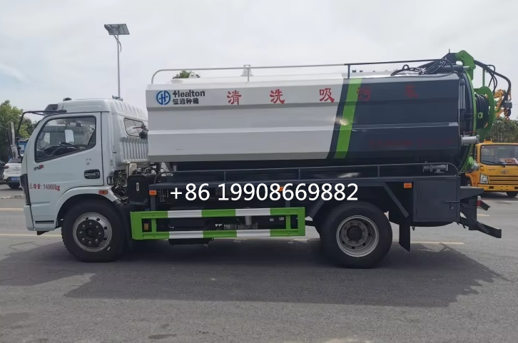 Dongfeng 6x4 Driver 20000L Sewage Suction Truck with Vacuum Pump for Sucking Waste Water Vacuum Sewer Tanker Suction Truck
