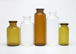 China Clear Medical Glass Vials , Amber Glass Vial 2ml 5ml 10ml 30ml Capacity wholesale