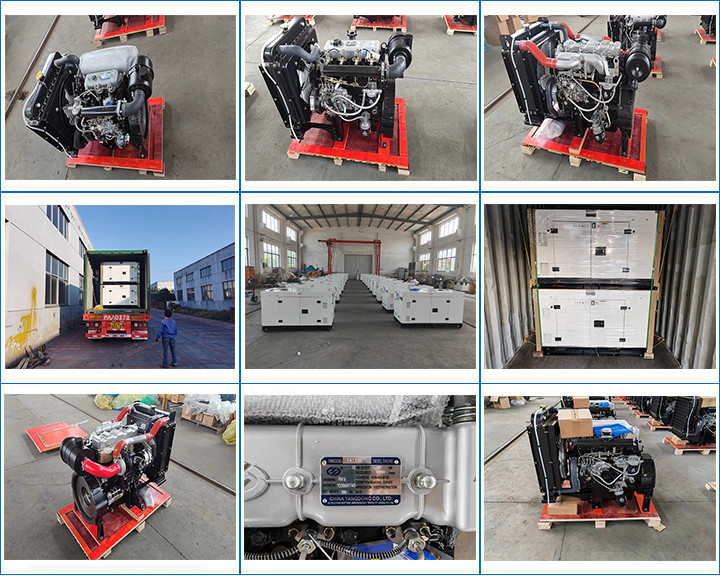 Yangdong Engine Silent 25kw 30kva Diesel Power Generator 3 Phase Generator