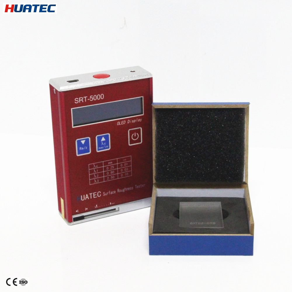 SRT-5000 OLED Display Real-time Monitoring Ra/Rz/Rq/Rt Surface Roughness Tester