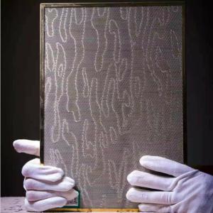 China Silver Coated Copper Shielding Mesh Laminated Glass 5.38 Mm wholesale